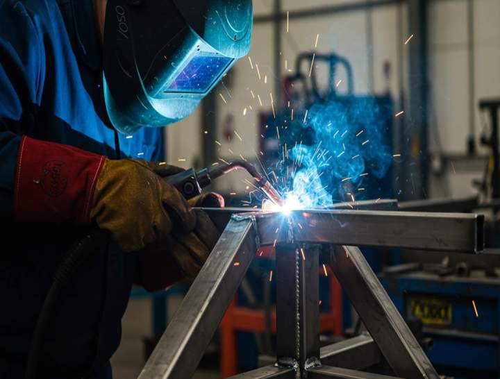 Travaux soudure industrielle Rive-Sud