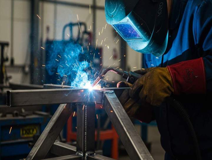 Travaux de soudure générale pour le secteur industriel